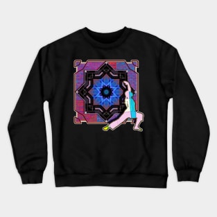 Yoga Geometry Crewneck Sweatshirt